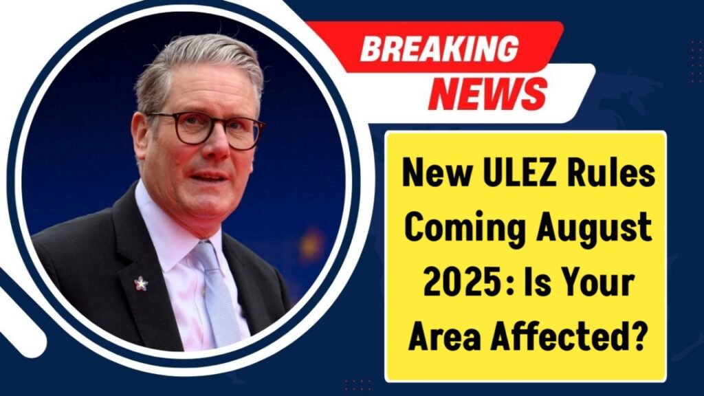 New ULEZ Rules Coming August 2025