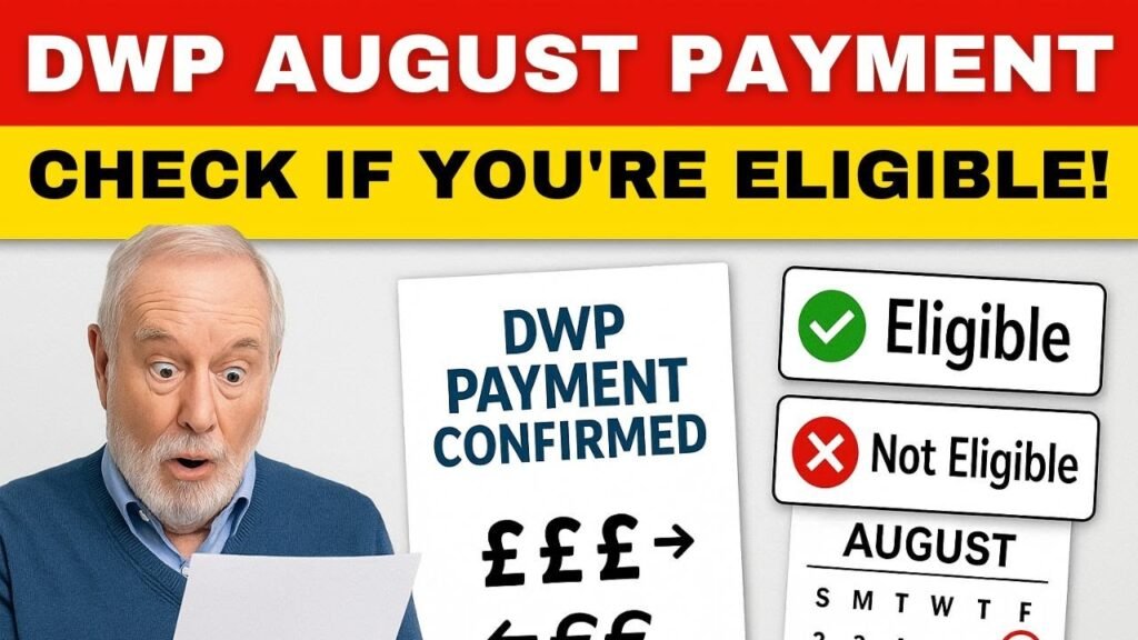 DWP August 2025 payment
