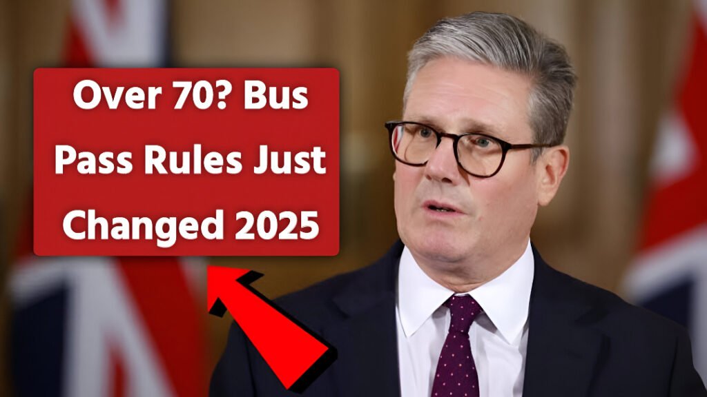 Free Bus Pass Over 70 UK