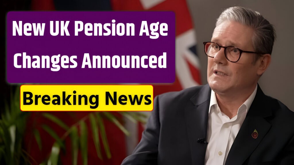 UK pension age changes