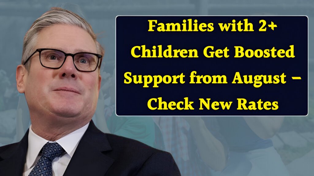 boosted support for families UK
